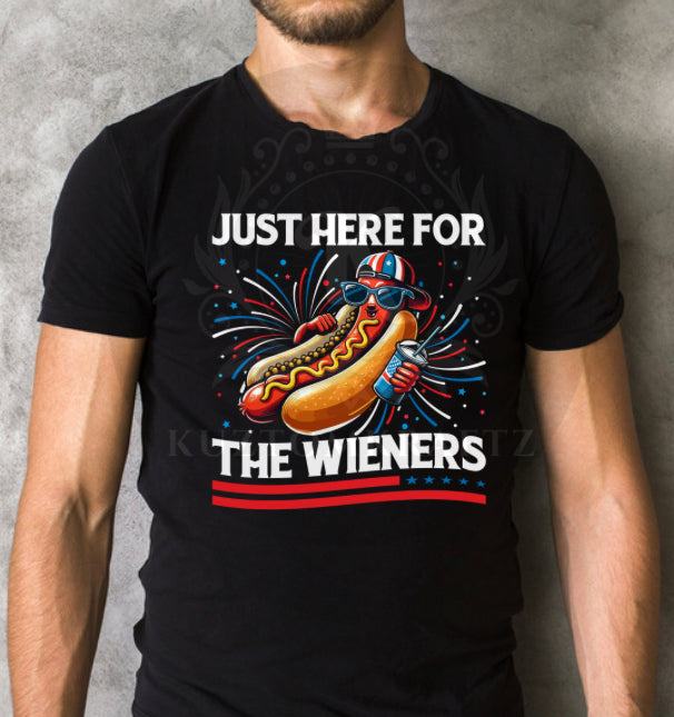 Just here for the wieners DTF transfers
