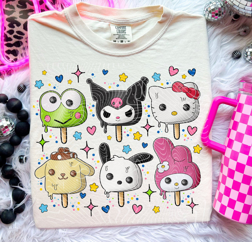 Kitty ice creams