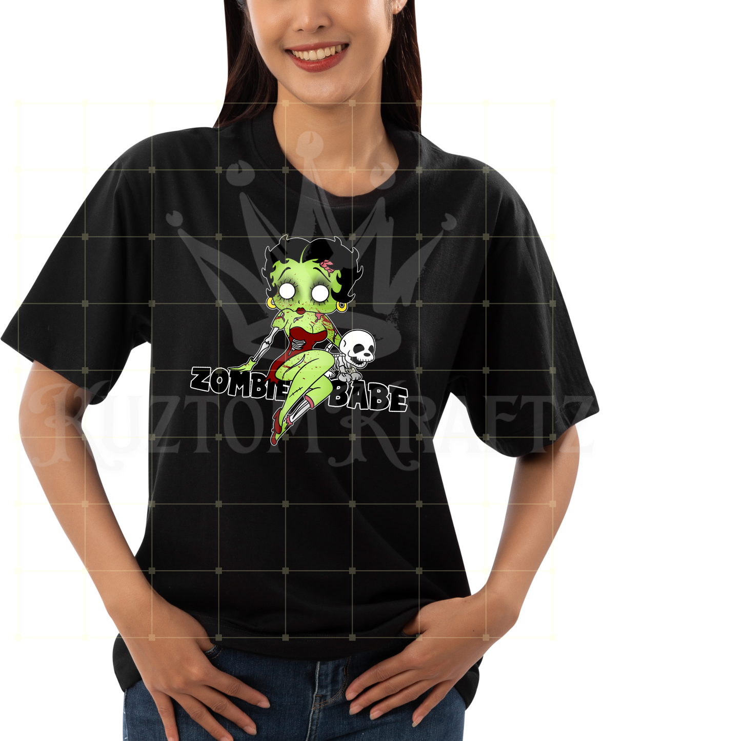 ZOMBIE BABE DTF TRANSFER