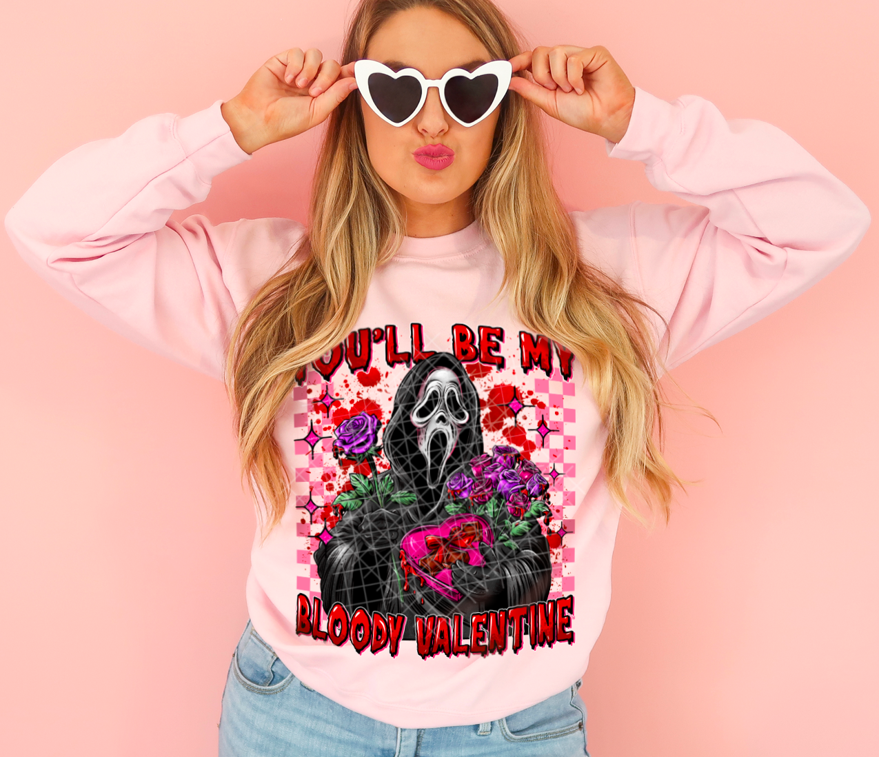 YOU WILL BE MY BLOODY VALENTINE DTF TRANSFERS