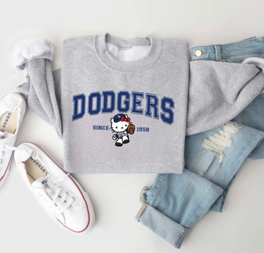 LA blue kitty
