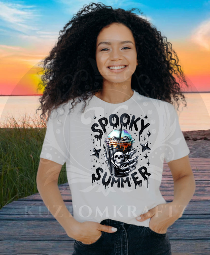 Spooky summer dtf transfer