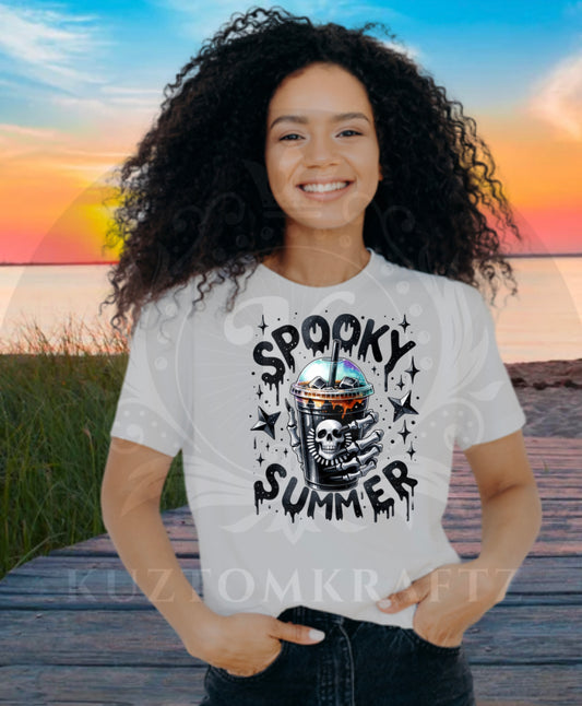 Spooky summer dtf transfer
