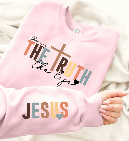 The way the truth and sleeve DTF transfers