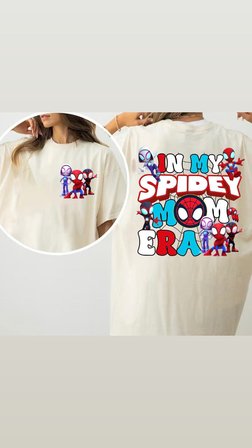 In my spidey mom era DTF transfer