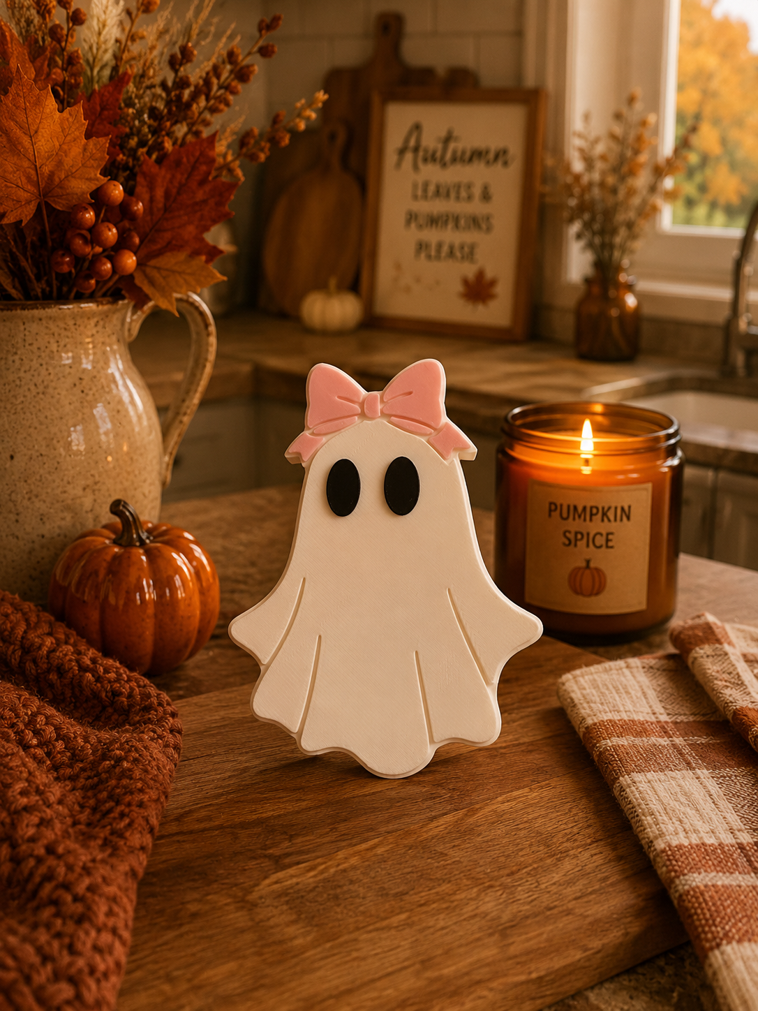 Ghosty 12 ounce skinny can holder/can opener