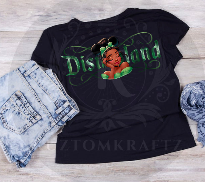 T with letters dtf transfer