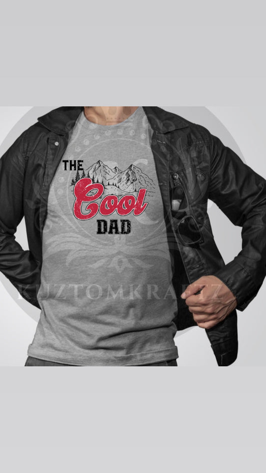 The cool dad 1 DTF transfers