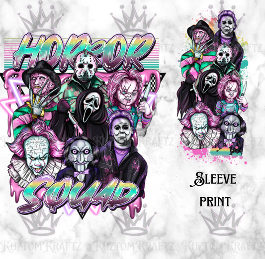 Horror Squad DTF transfers