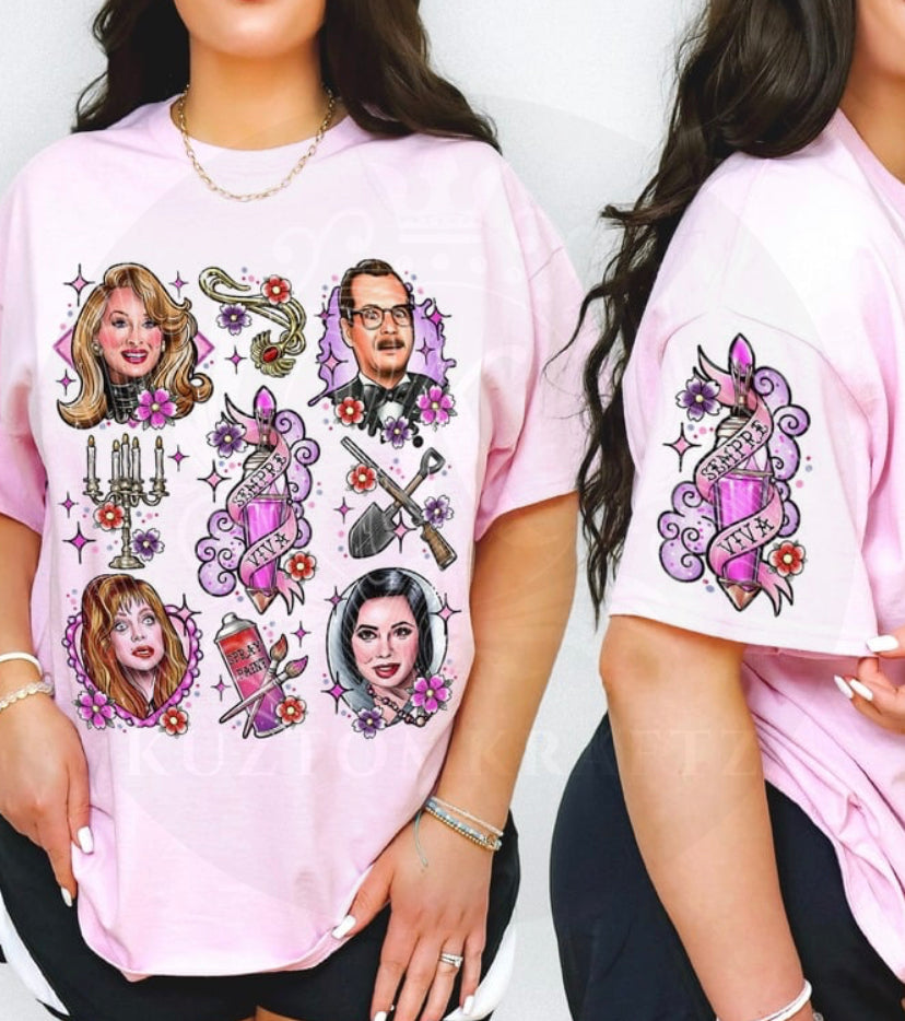 DBH DTF transfer with pocket or long sleeve print