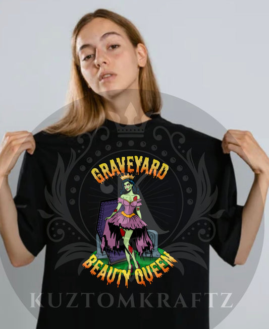 Graveyard beauty queen DTF