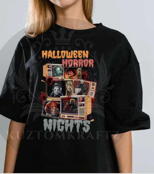 Halloween horror nights DTF transfers