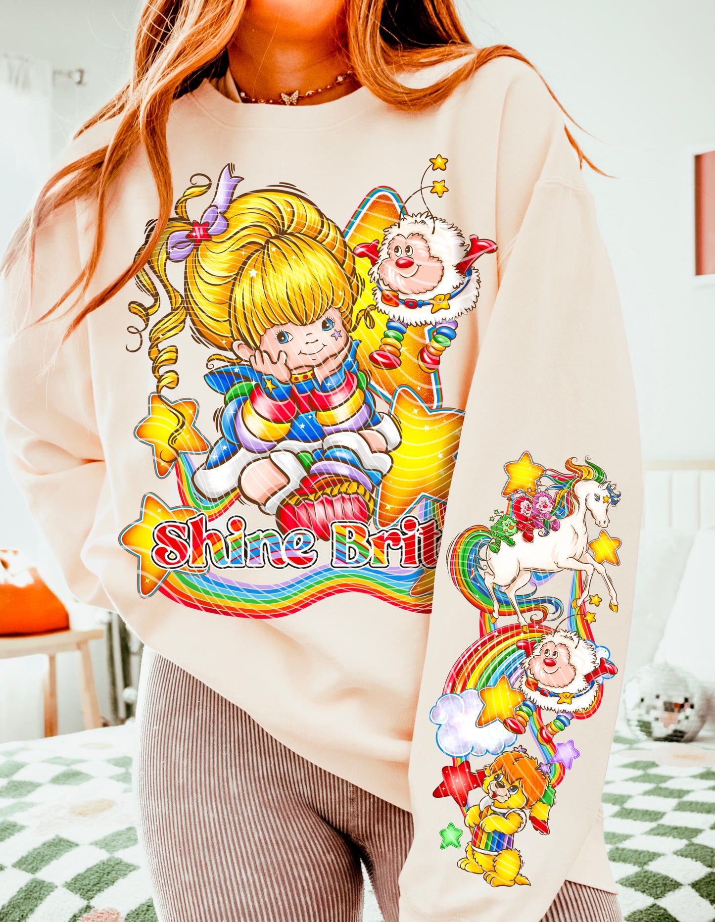 RAINBOW BRITE DTF TRANSFERS