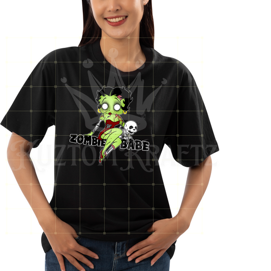 ZOMBIE BABE DTF TRANSFER