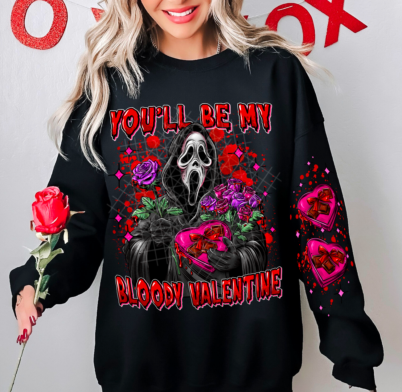 YOU WILL BE MY BLOODY VALENTINE DTF TRANSFERS