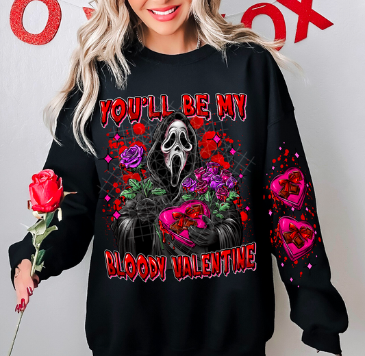 YOU WILL BE MY BLOODY VALENTINE DTF TRANSFERS